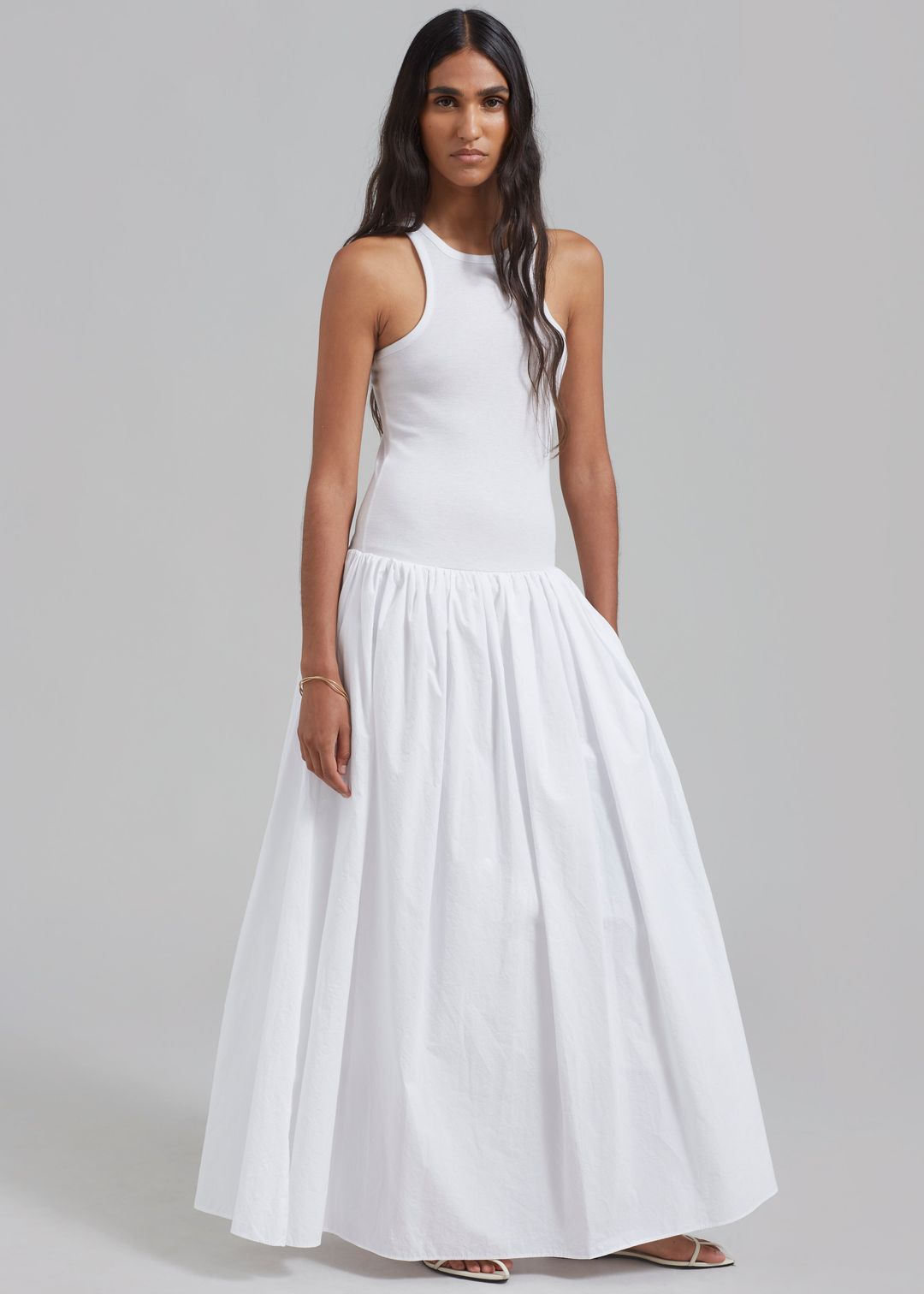 Violette Ballerina Maxi Dress - White #6
