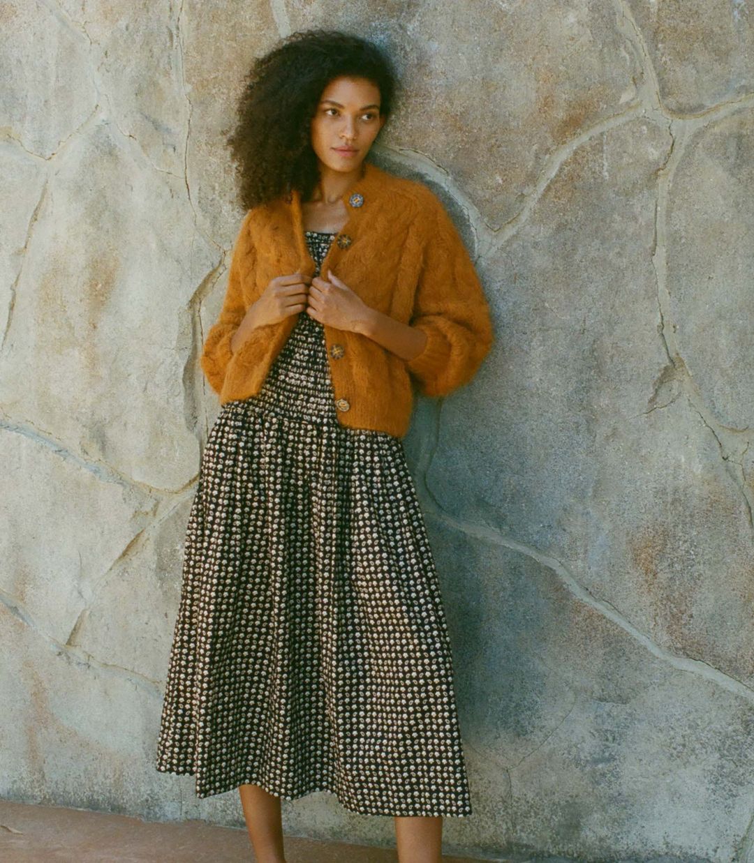 HMD -- ADELINA CARDIGAN -- BRIGHT PUMPKIN #4