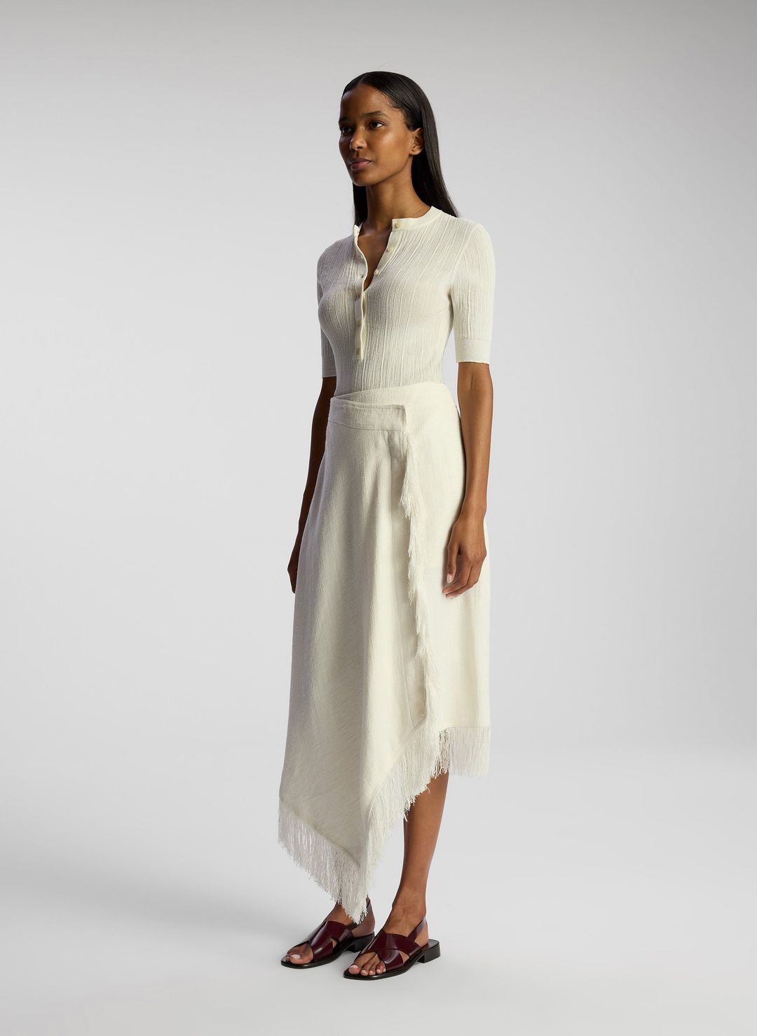 Fisher Fine Cotton Knit Top #4