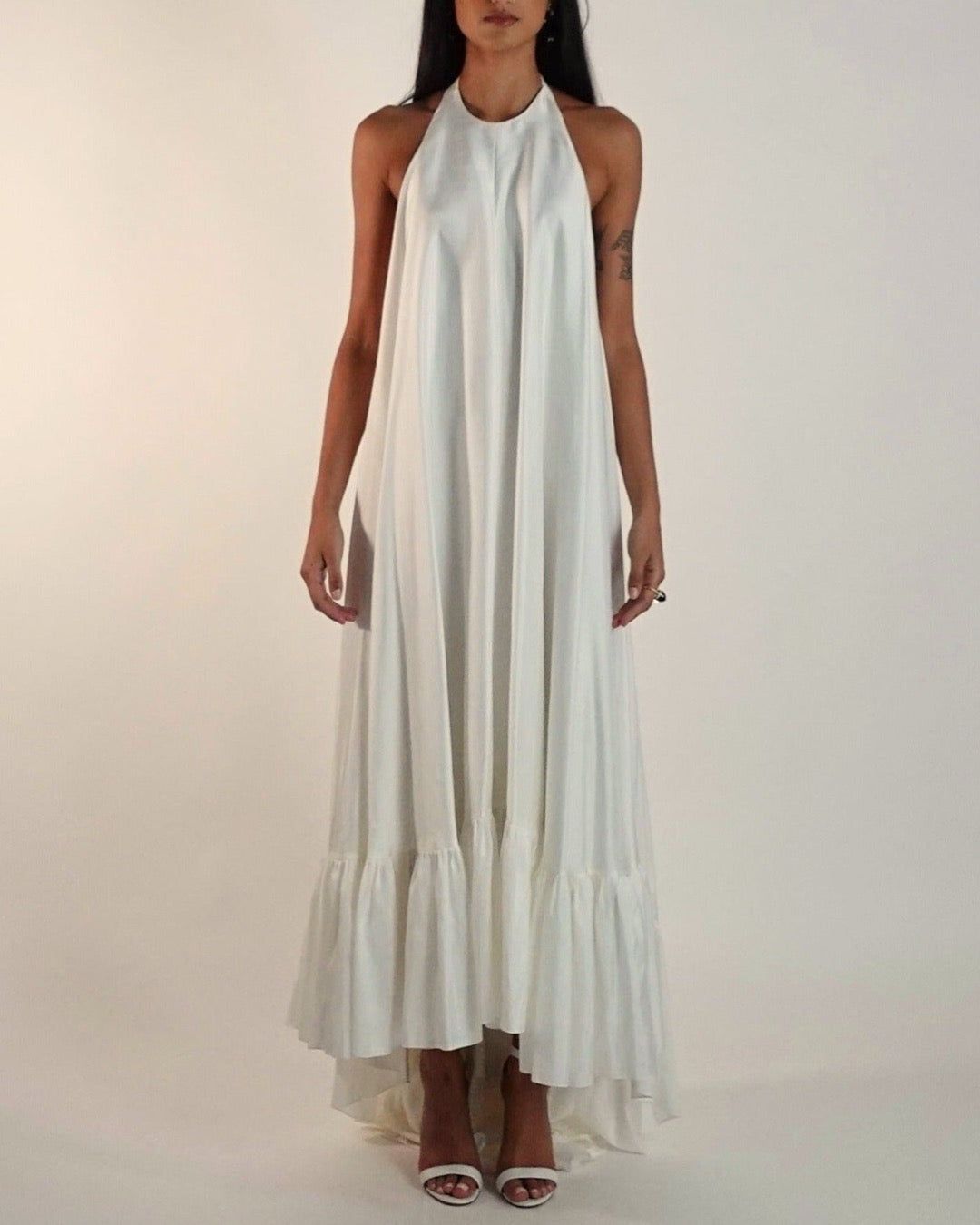 Sadie Raw Silk Gown #13