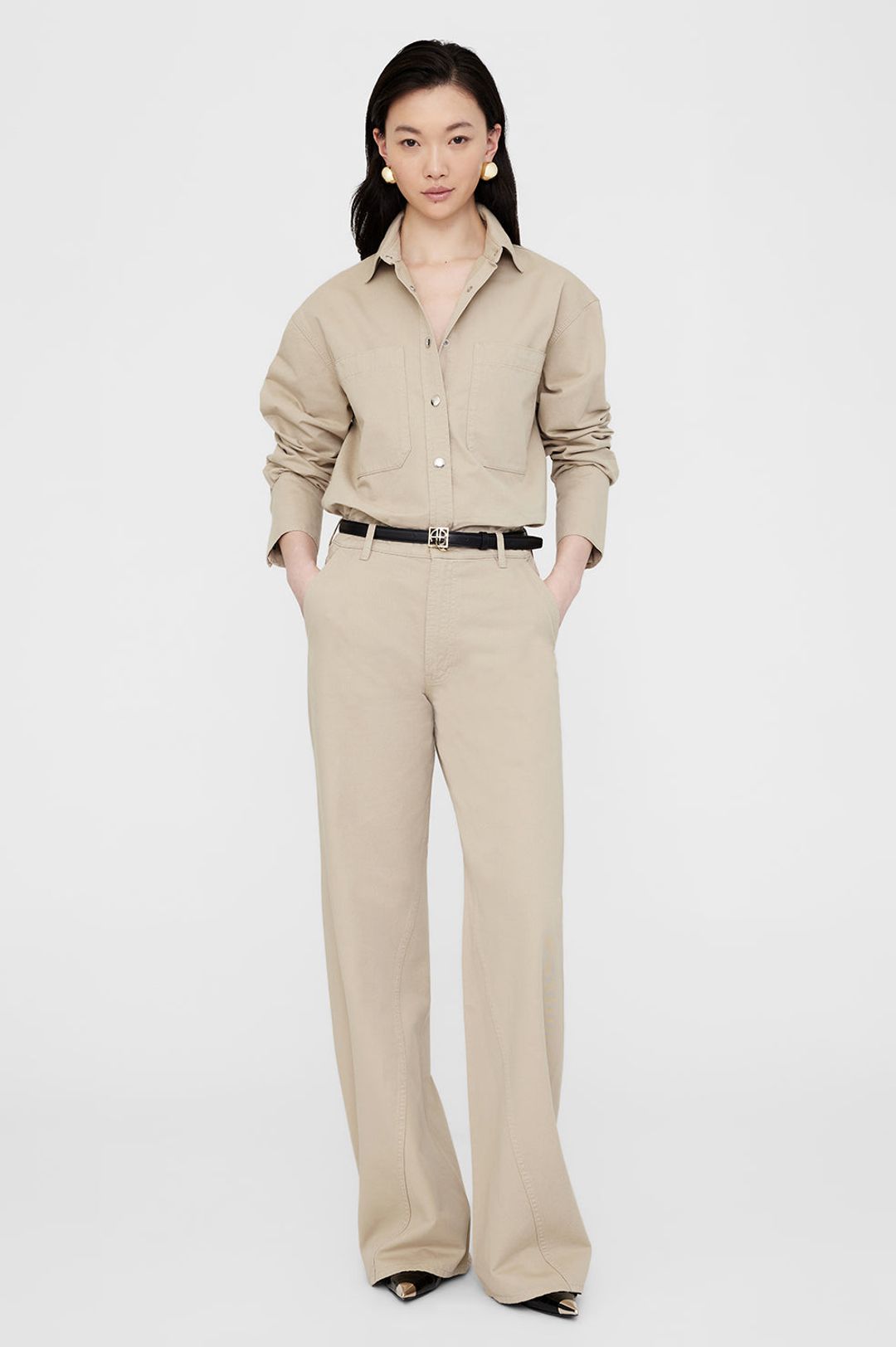 Briley Pant - Oatmeal #5