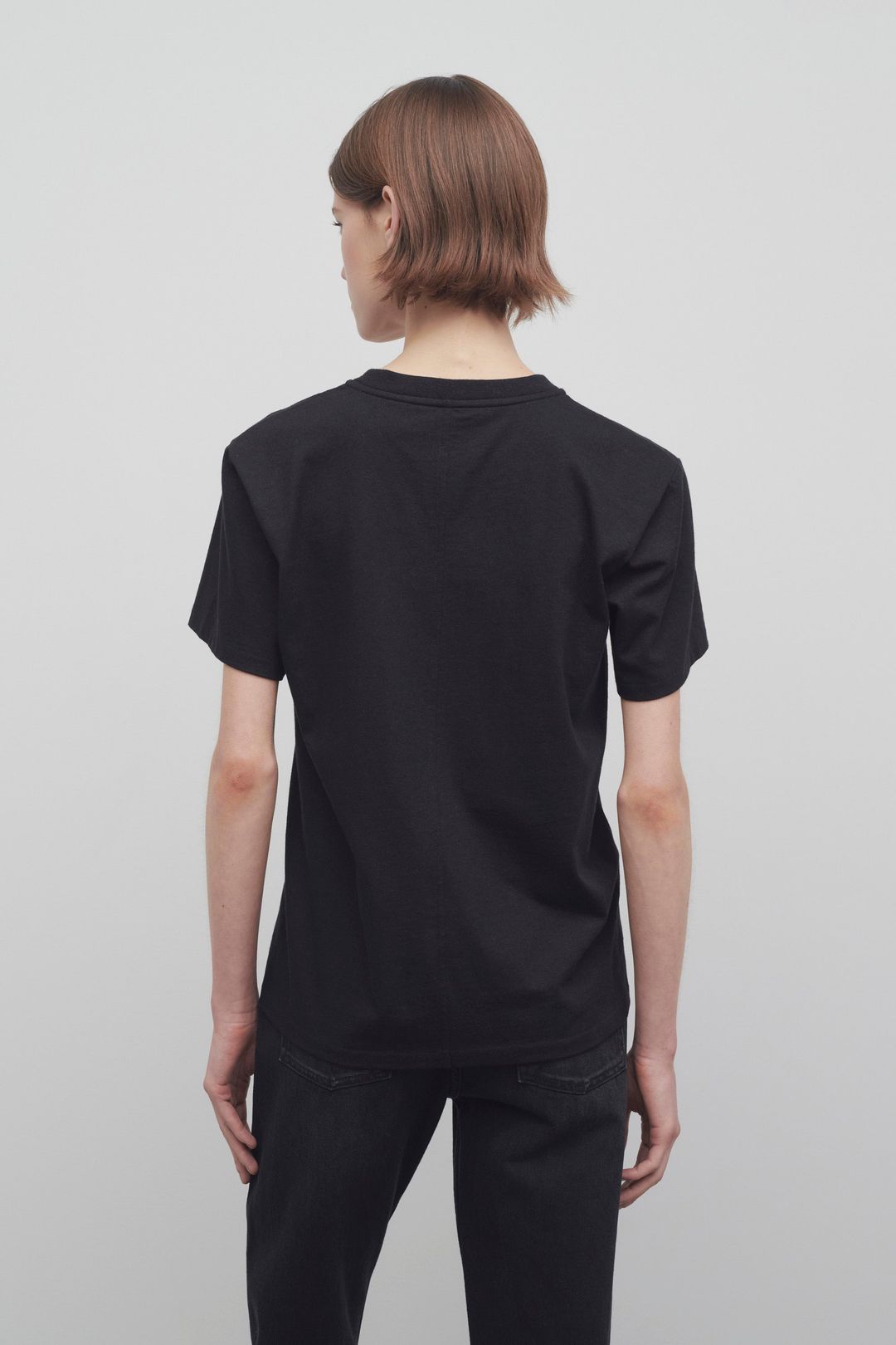 Calibi T-Shirt in Cotton and Silk #4
