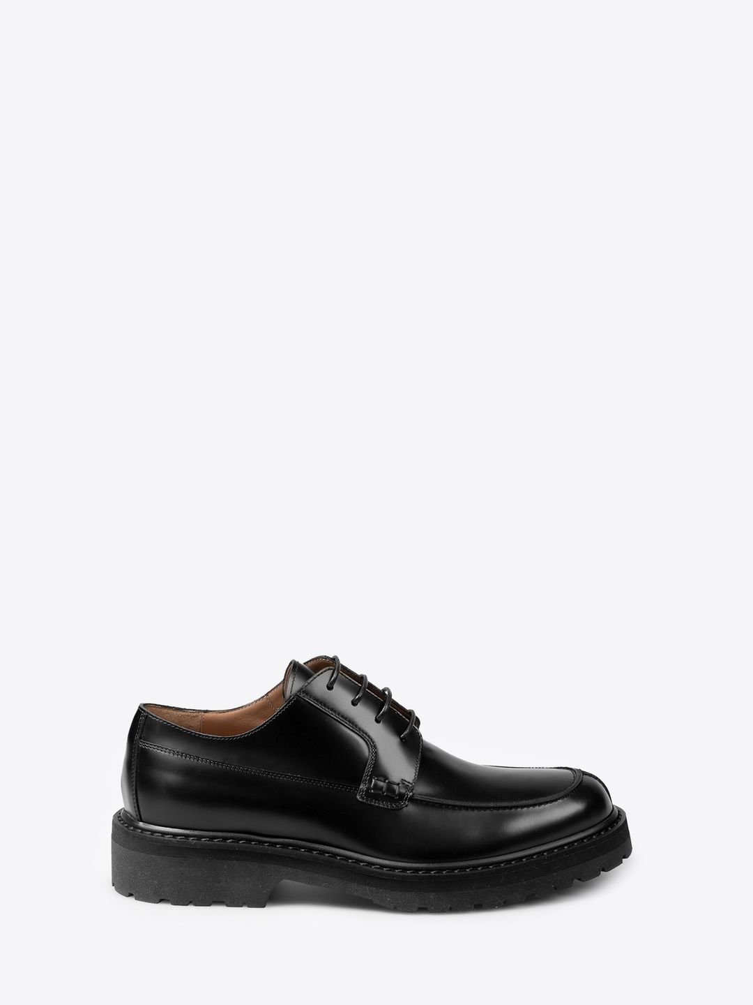 Leather derby shoes #5