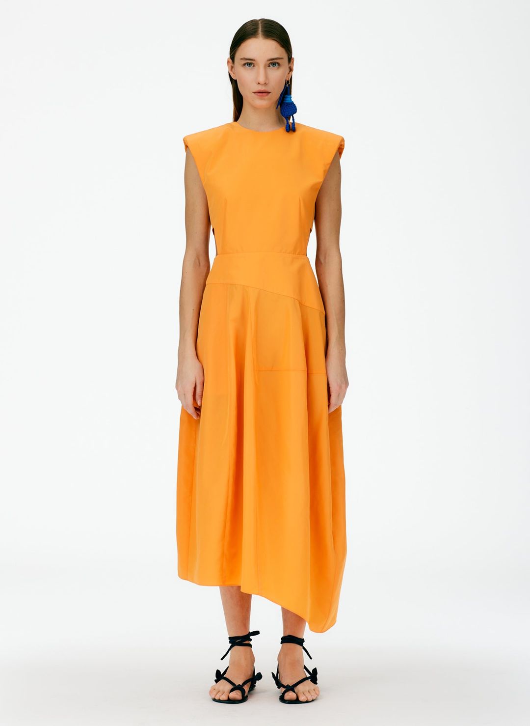 Italian Sporty Nylon Sleeveless Balloon Dress #2
