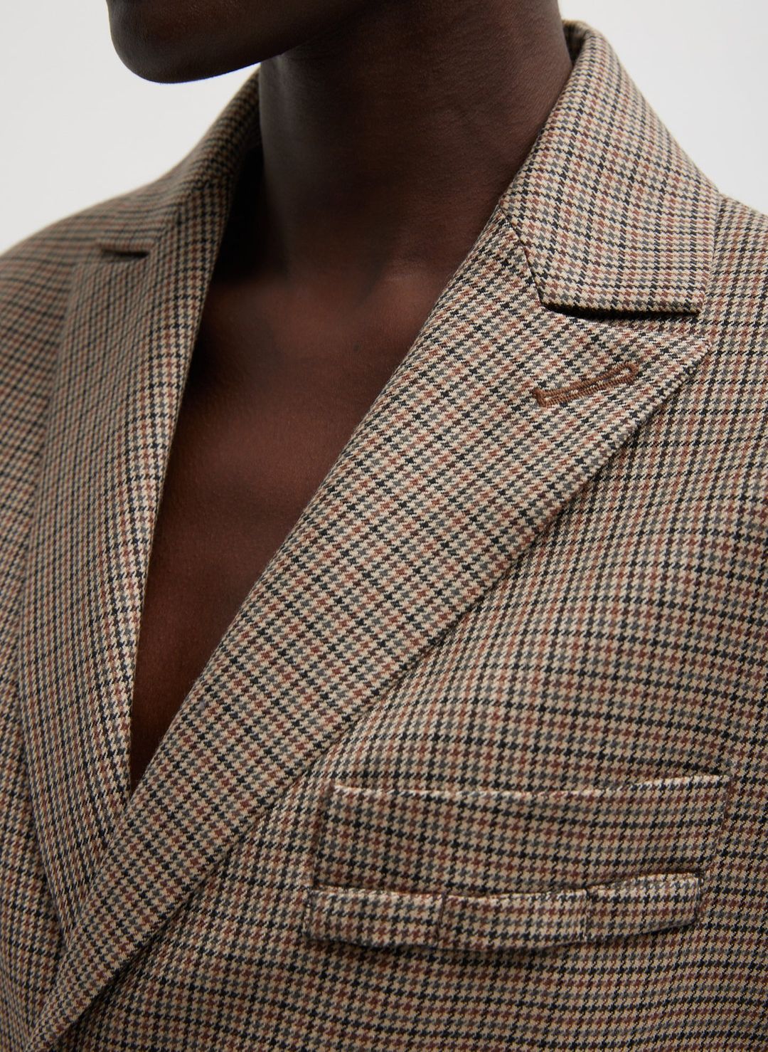Thomas Menswear Check Dennis Cutout Blazer #4