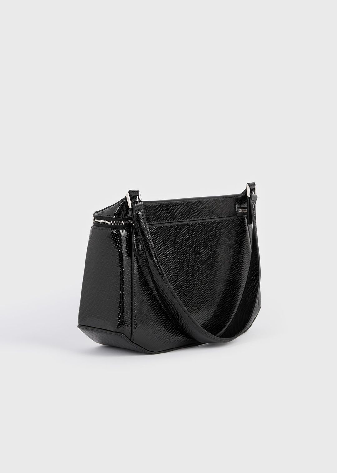 Clip palmellato-patent shoulder black #4