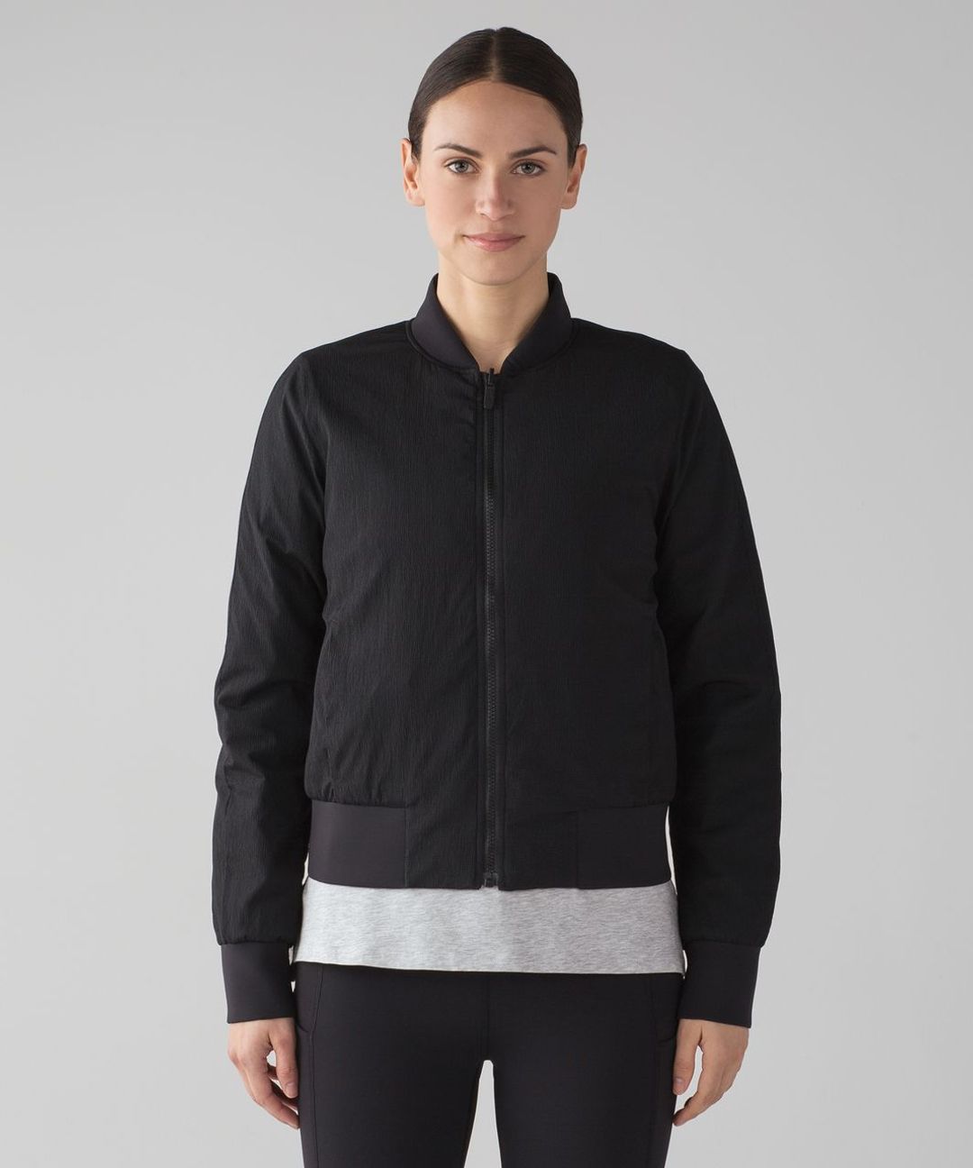 Lululemon Non-Stop Bomber Reversible - Black