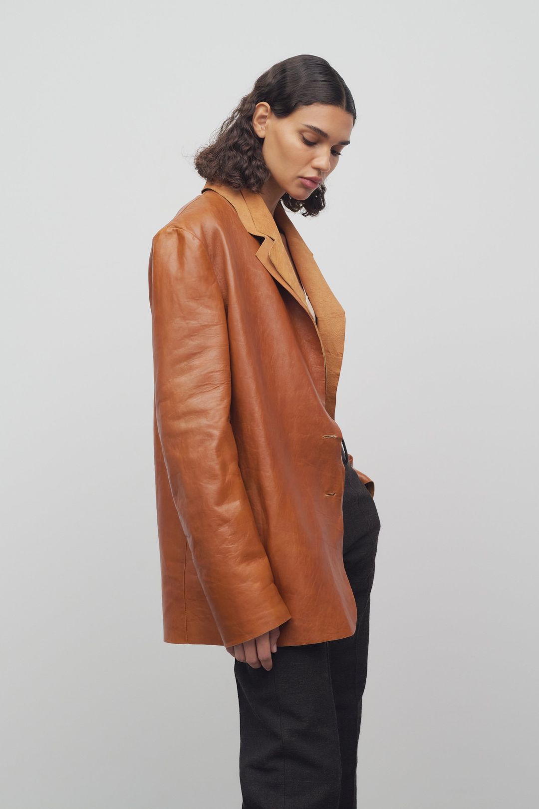 Lysandre Jacket in Leather #4