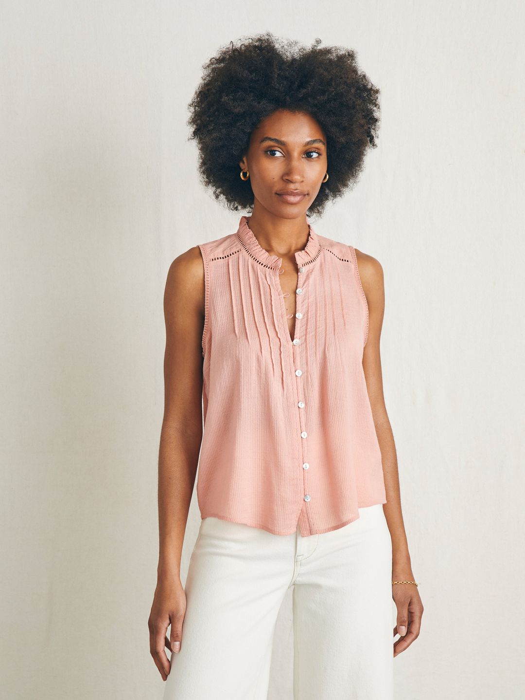 Willa Sleeveless Top - Rosette #4