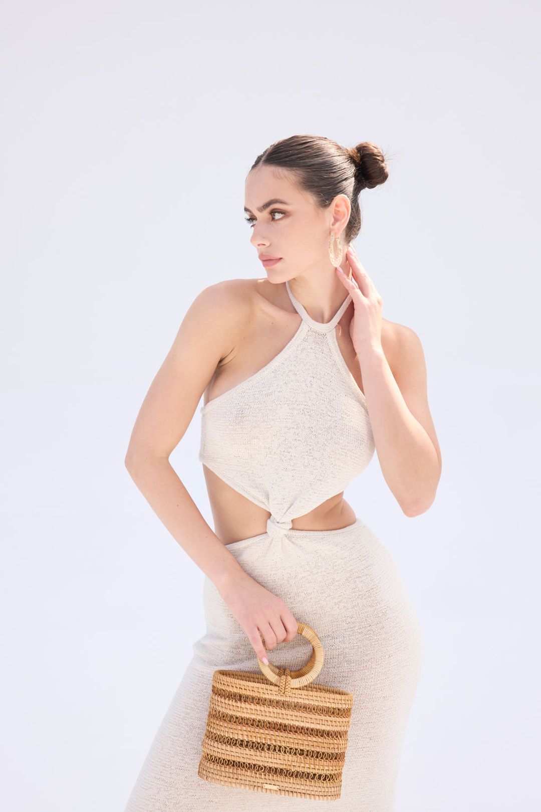 CAMERON KNIT DRESS - OFF WHITE #2