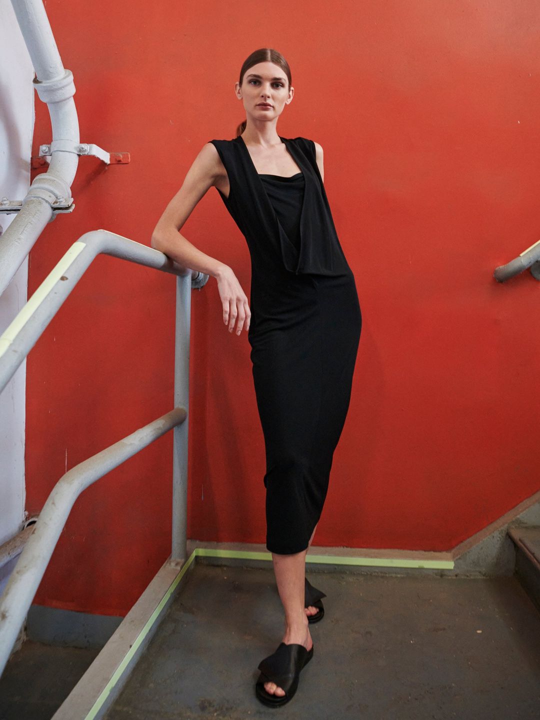 Cowl Dress