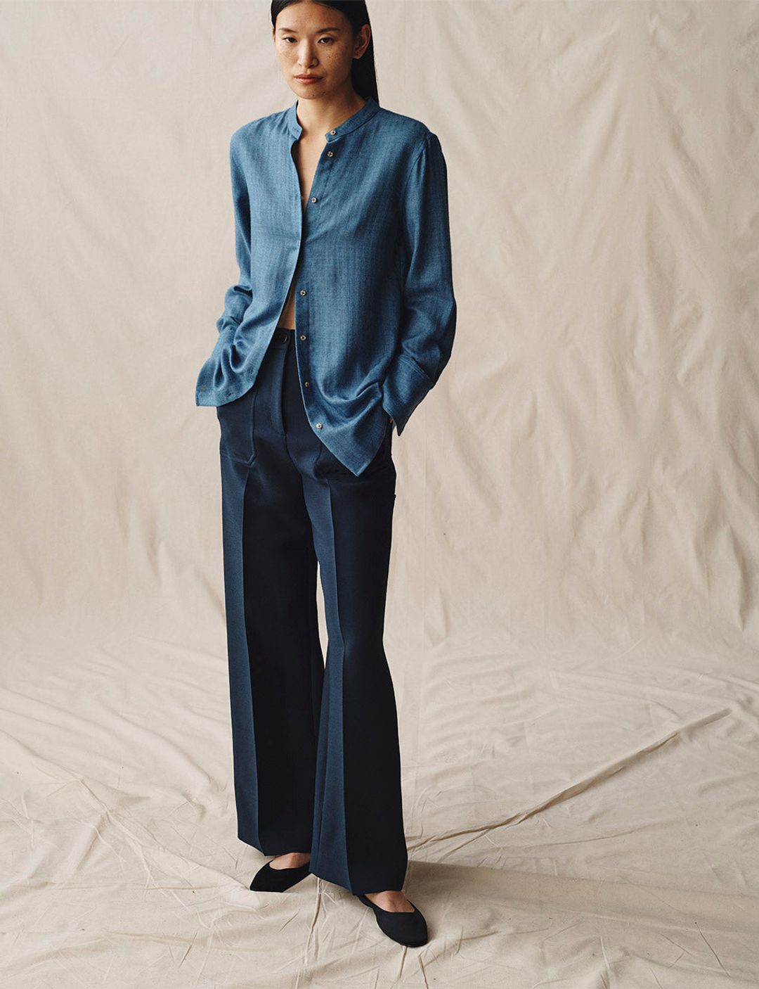 The Everyday Shirt in Silk Cashmere #8