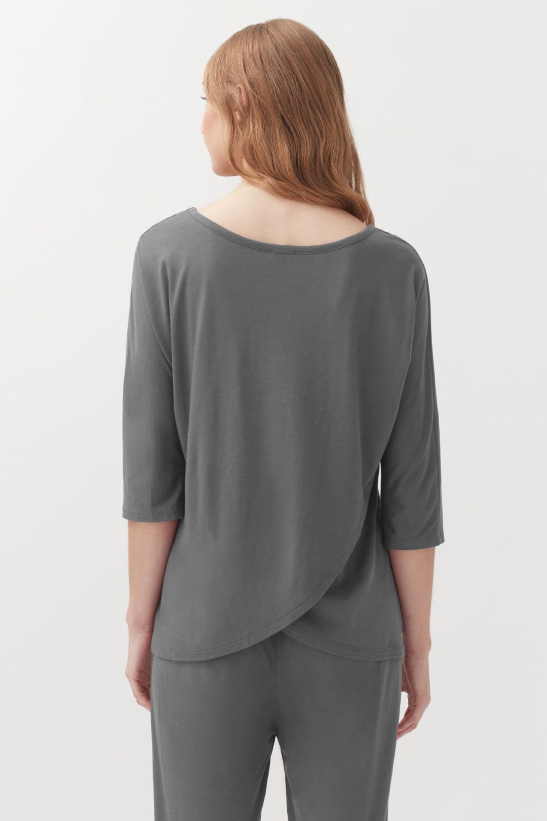 Pima Drape-Back Top #24