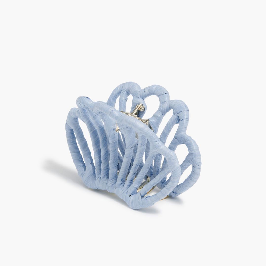 straw wrapped claw clip #2