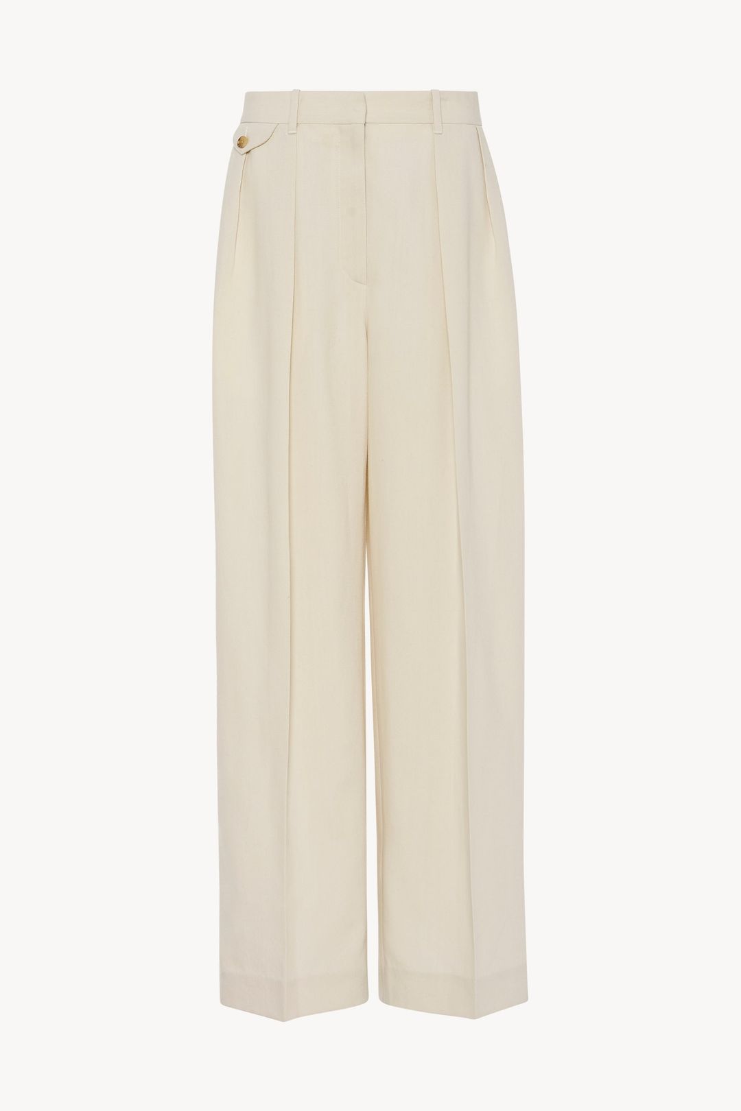 Marcelina Pant in Virgin Wool and Silk