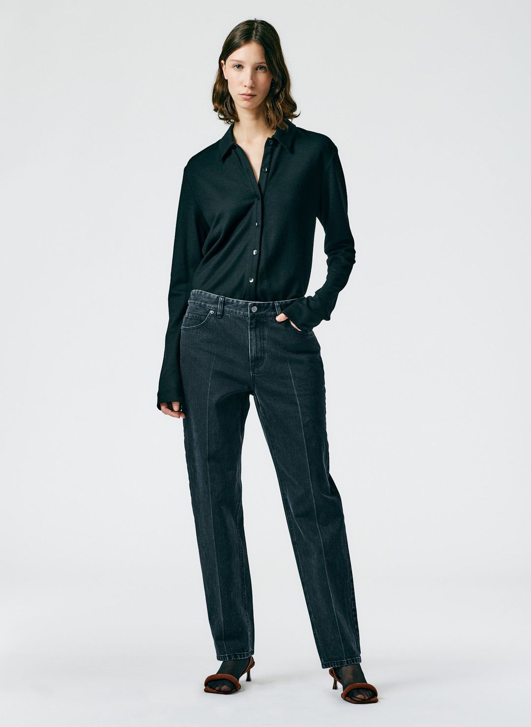 Black Denim Elfie Jean