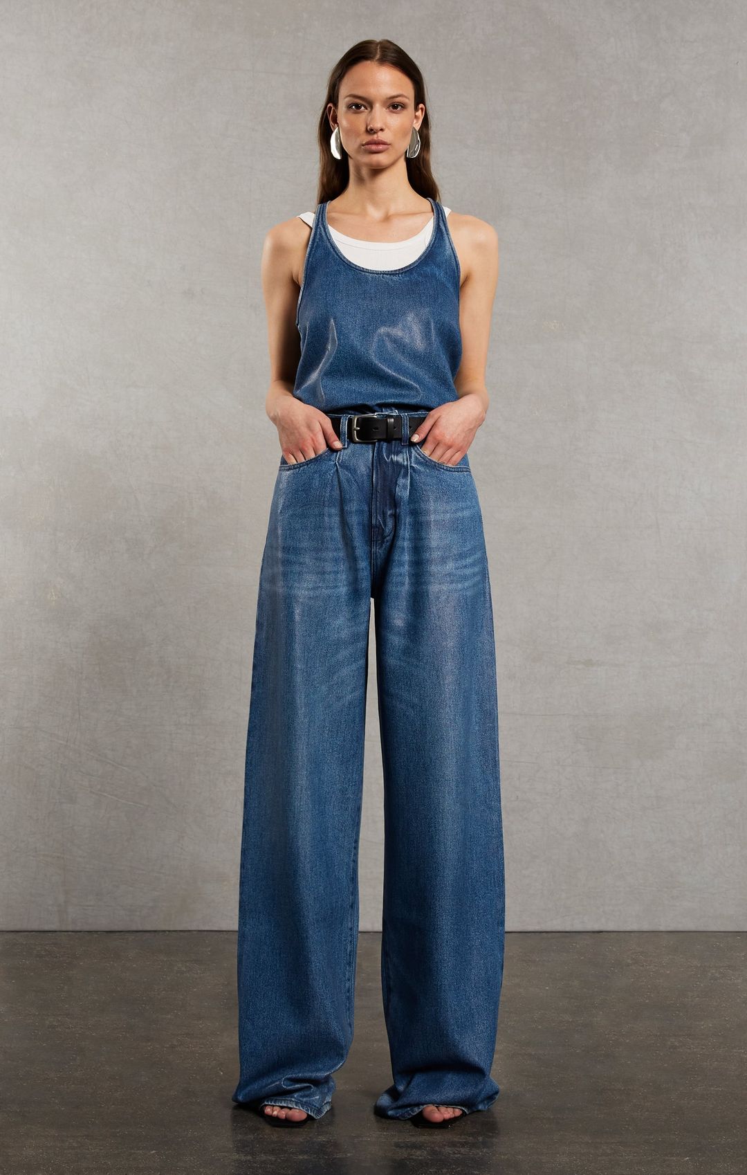 FLIP DARTED | LIQUID CLEAN BLUE
