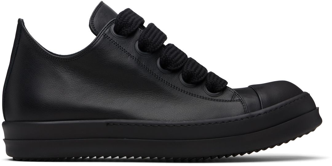 Black Temple Jumbolace Low Sneaks Sneakers