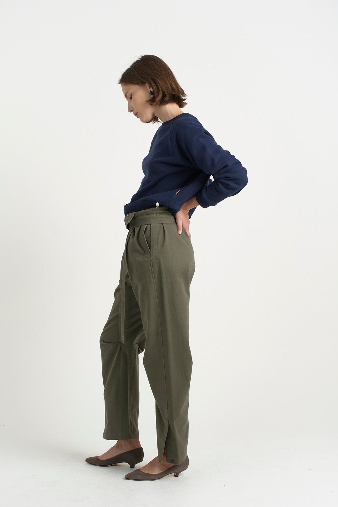 The Everything Pant in Olive #17