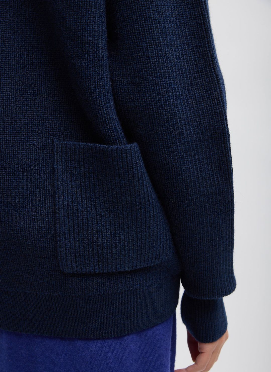 Cardigan Stitch V-Neck Easy Pullover #6