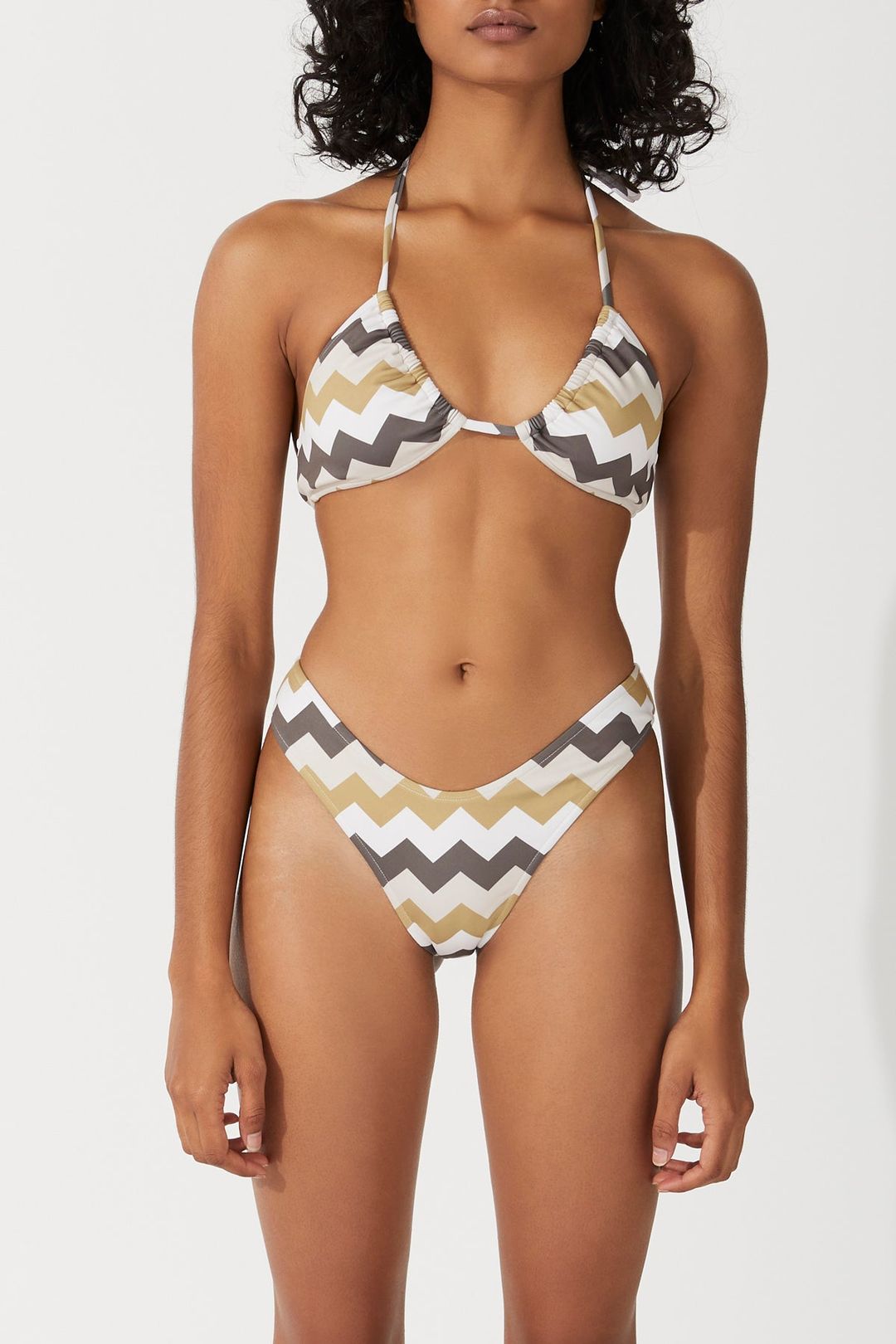 Chevron Halter Top