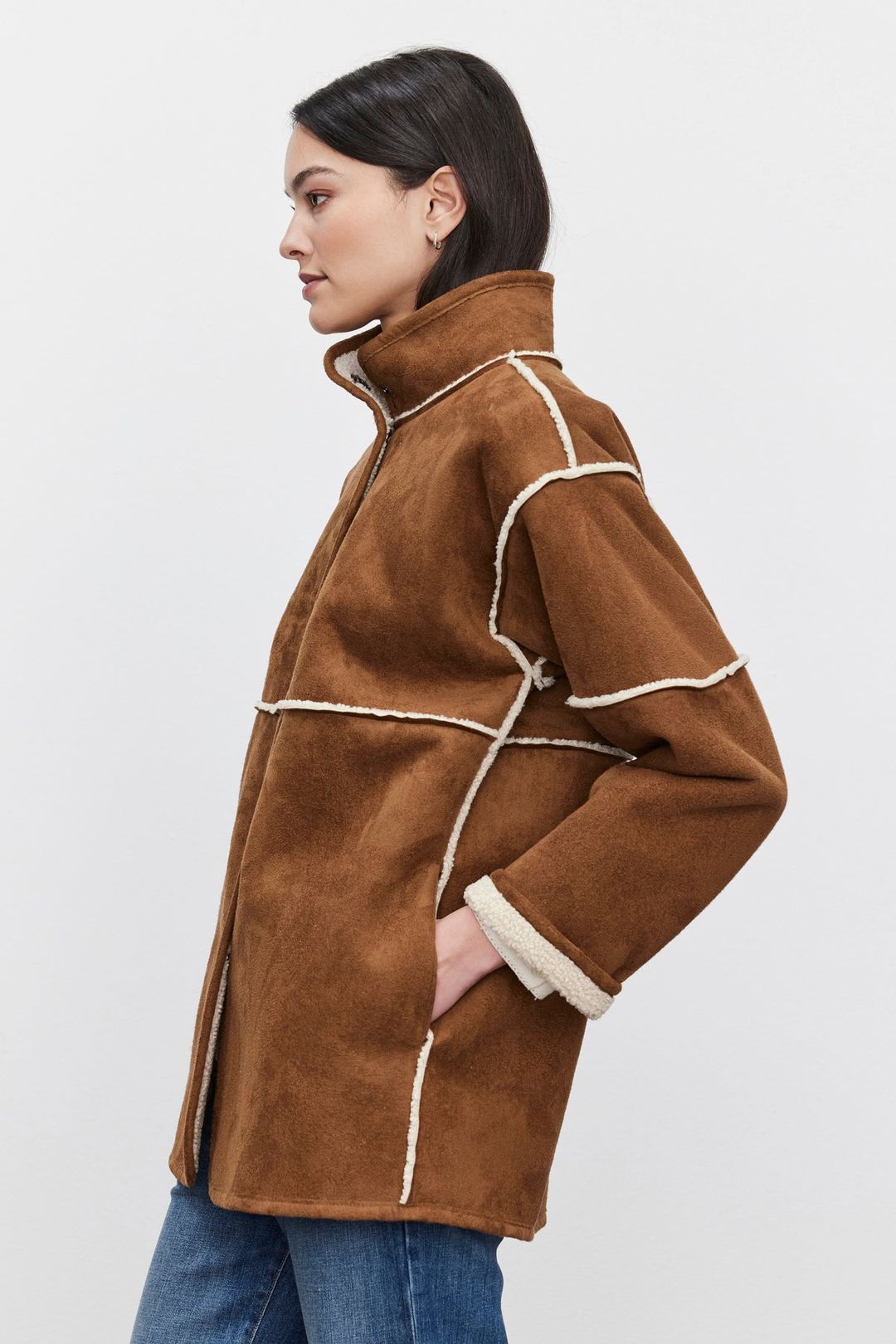 ALBANY LUX SHERPA REVERSIBLE JACKET #9