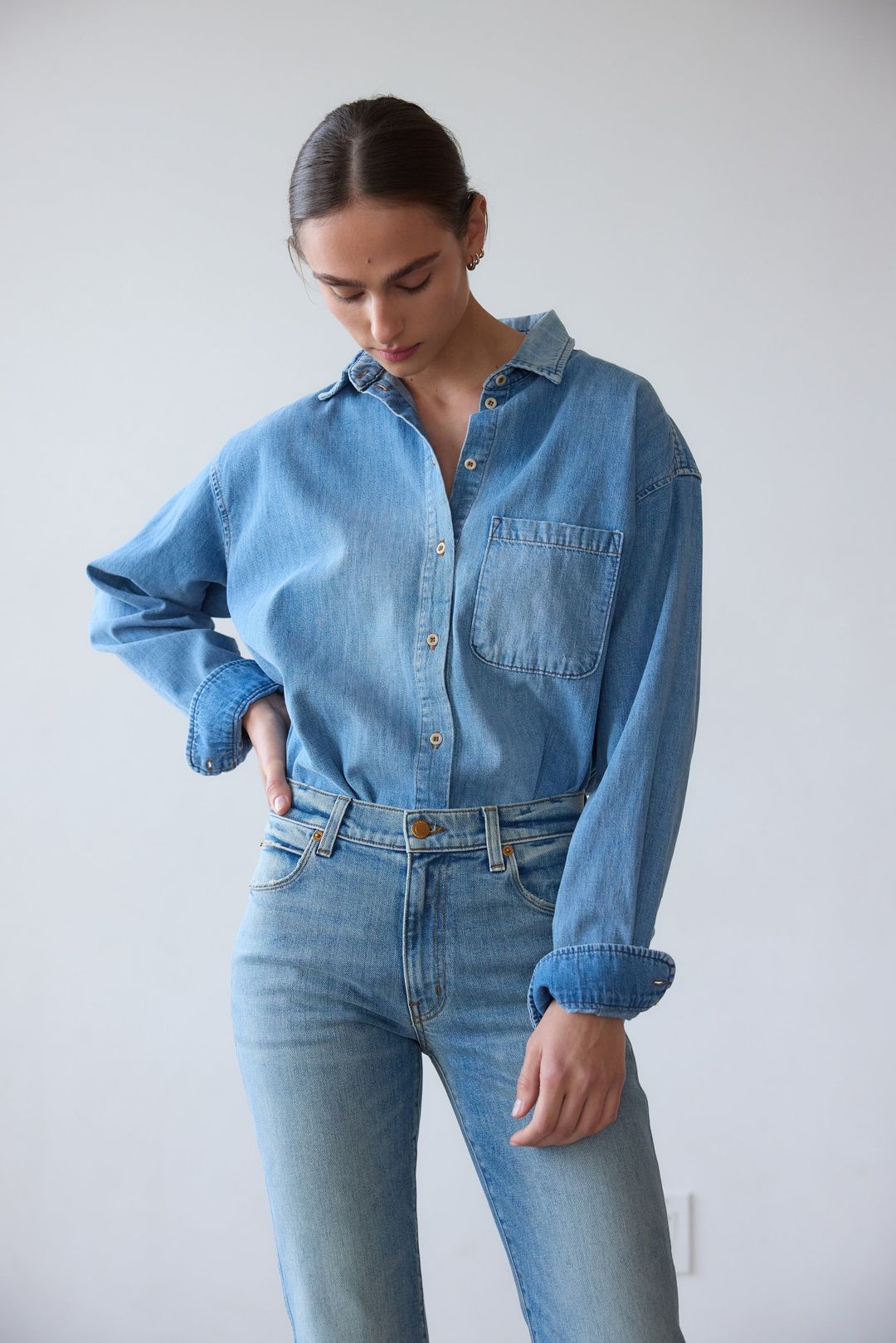 The Freddie Jean in Worn Indigo #3