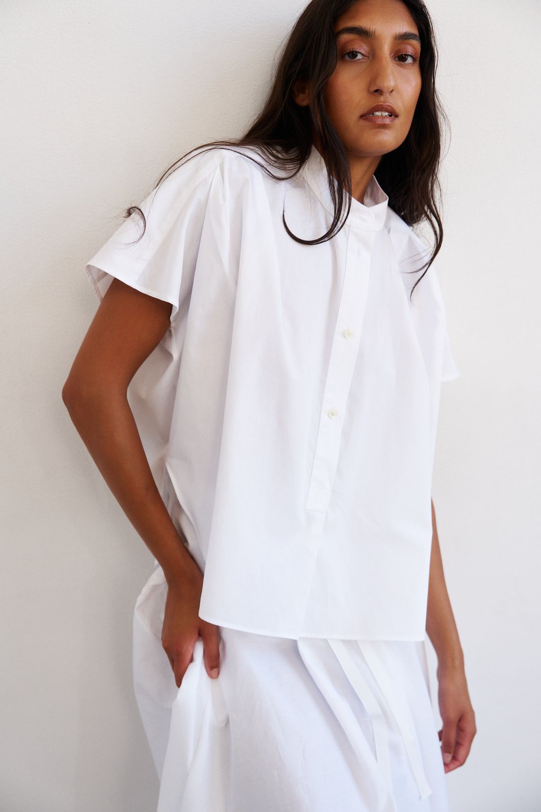 The Italian Summer Skirt in White #4