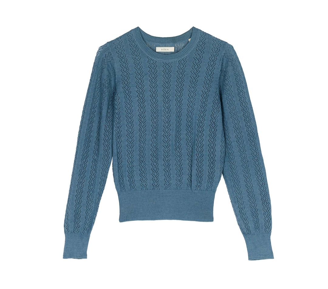 HMD -- NORFOLK SWEATER -- FRENCH BLUE