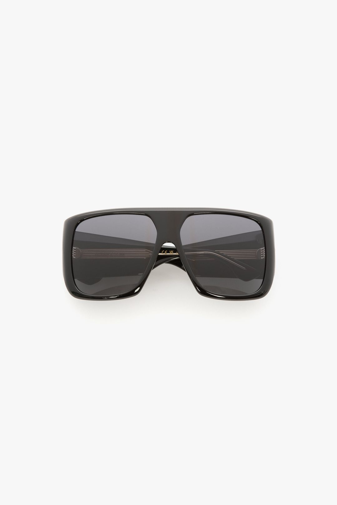 Oversized Soft Square Acetate Frame In Black