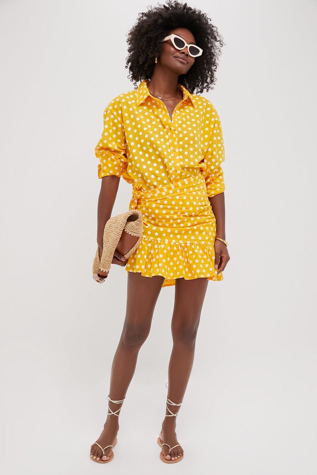 Lemonade Short Ruffle Power Pareo #2