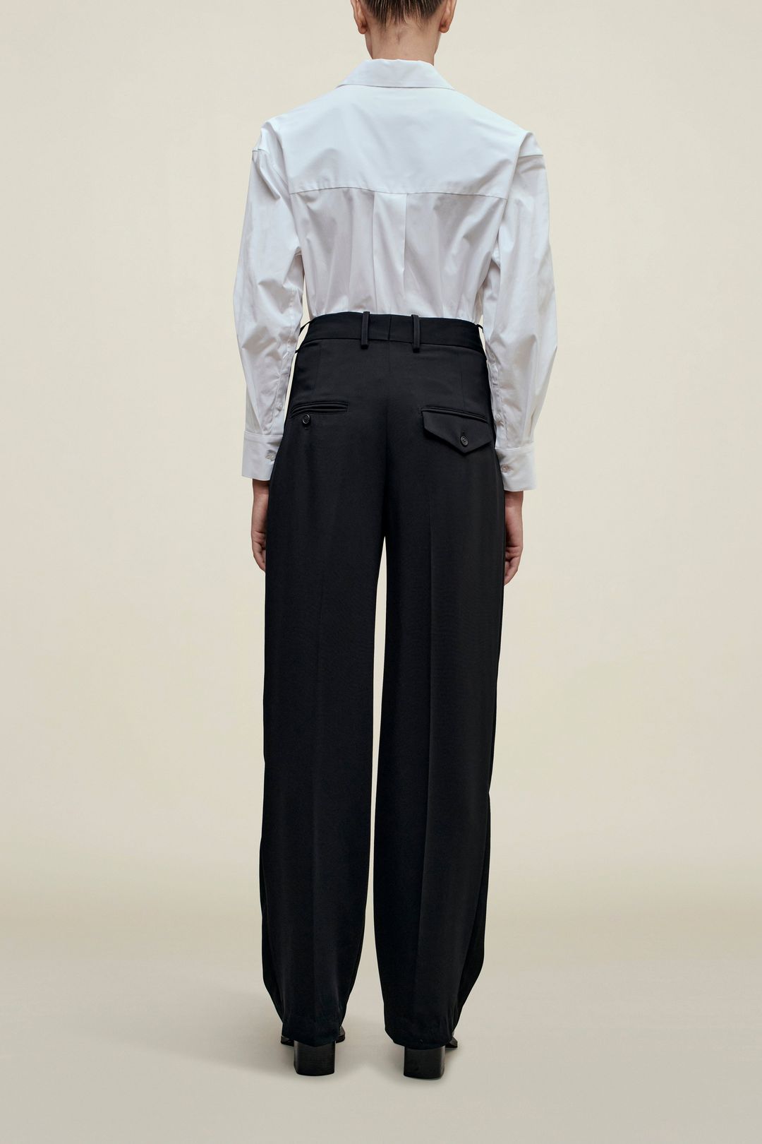Aiden Pleated Trouser in Viscose Cady #6
