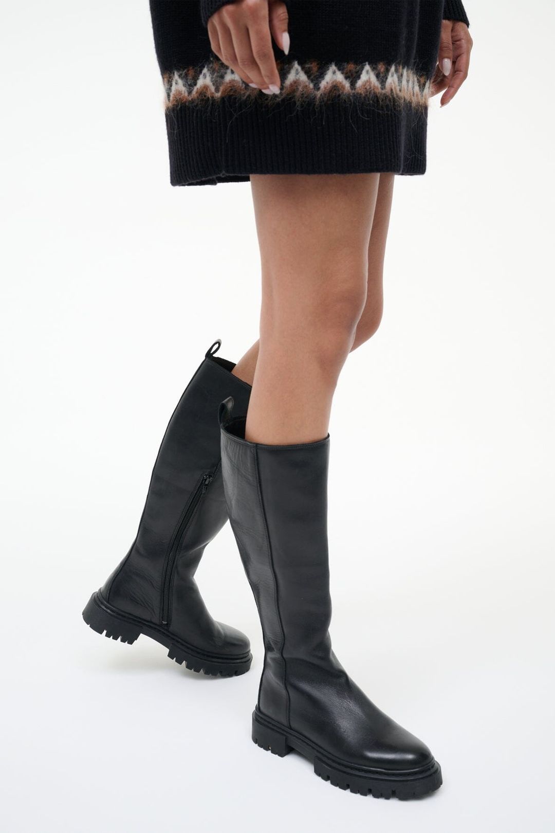 HENRY KNEE BOOT | BLACK #6