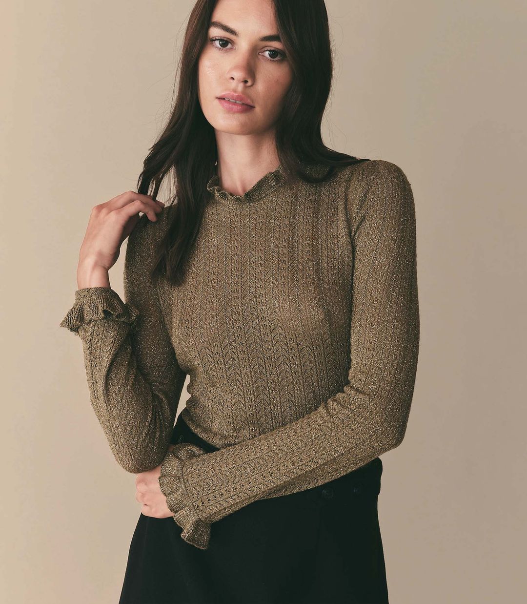 HMD -- MARELLA SWEATER -- SPANISH MOSS