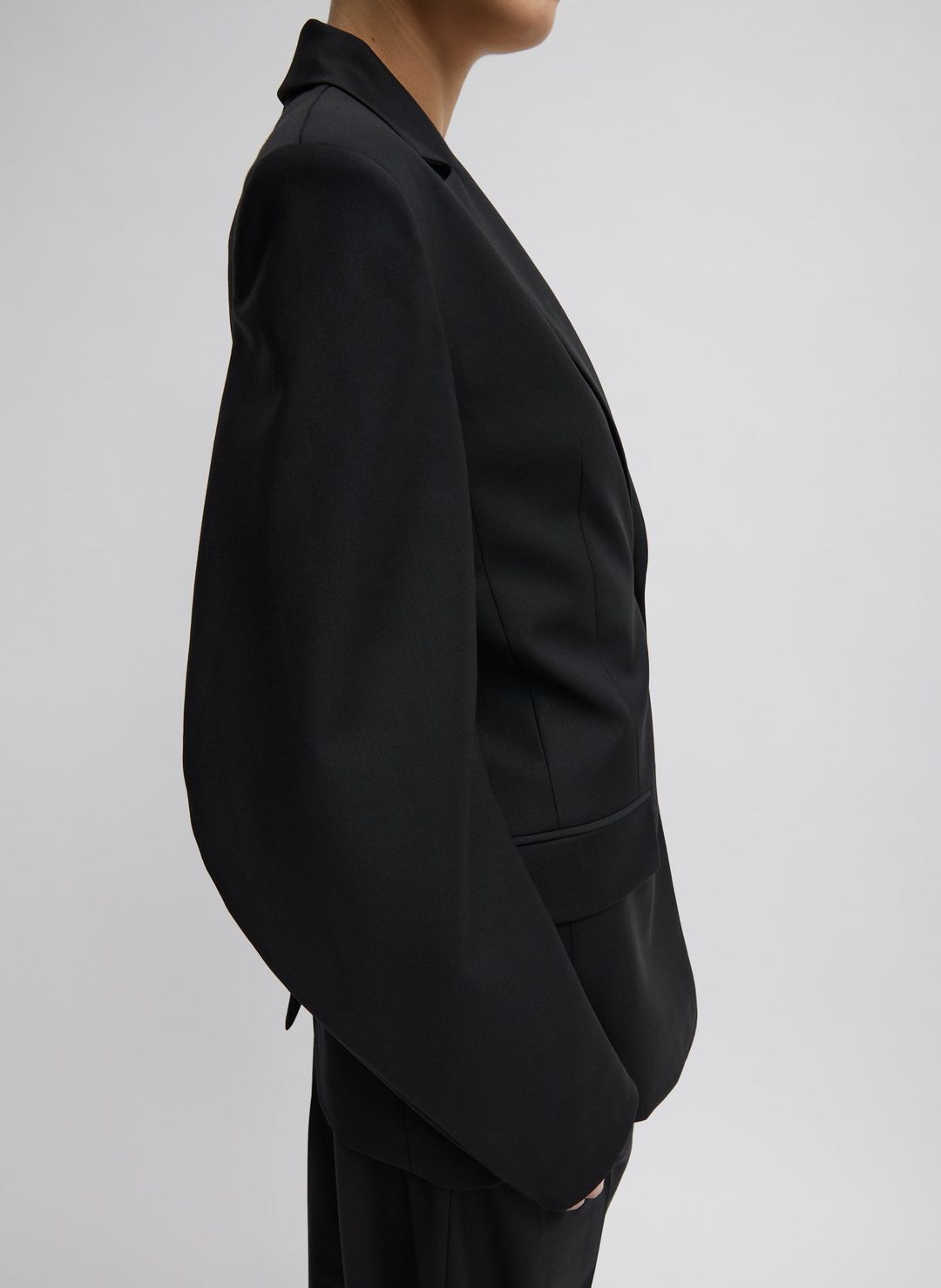 Recycled Tropical Wool Sculpted Blazer #5