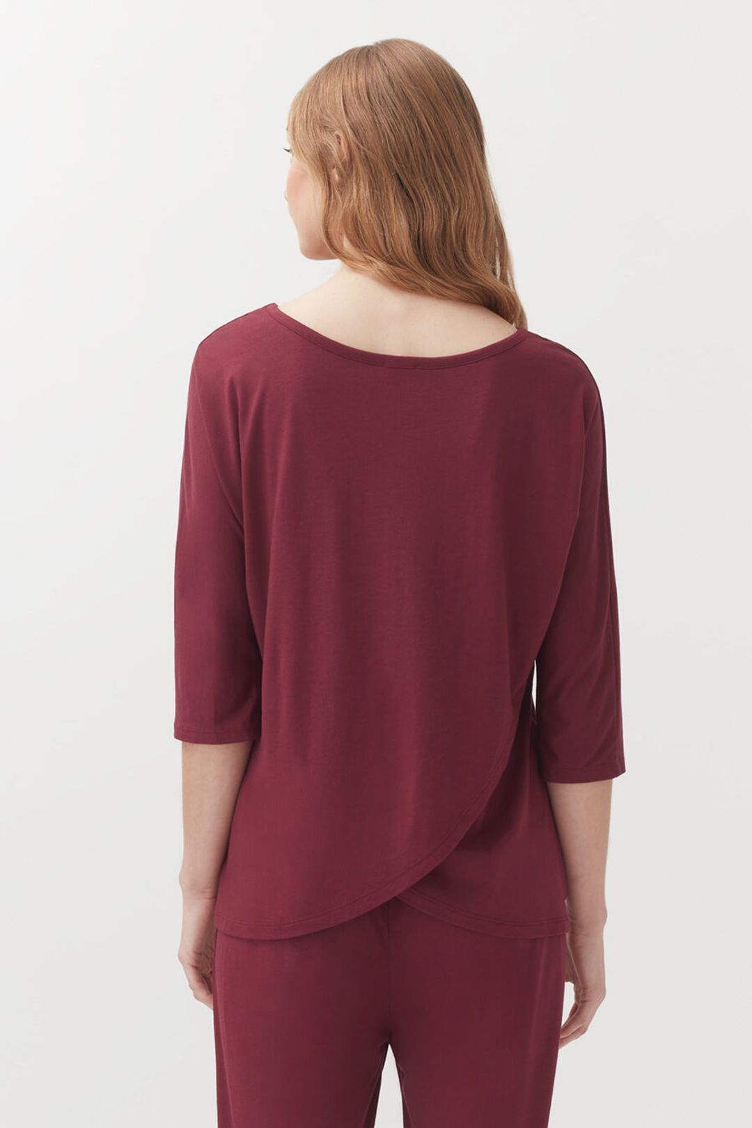 Pima Drape-Back Top #14