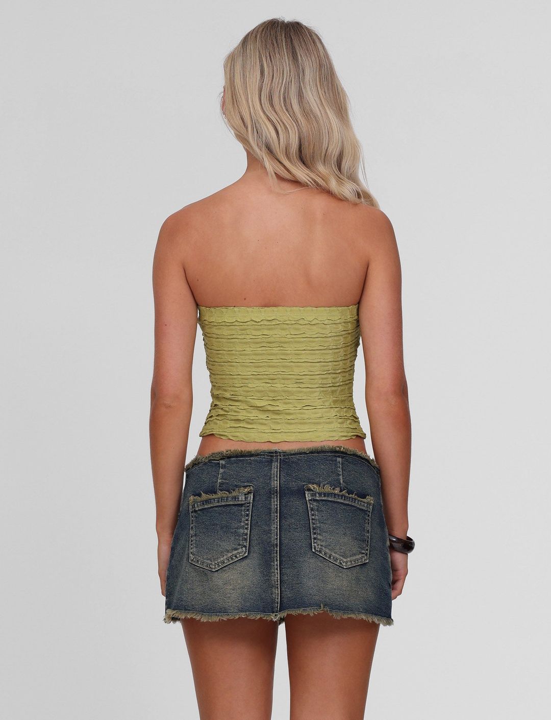 ROSALYN TOP - GREEN #7