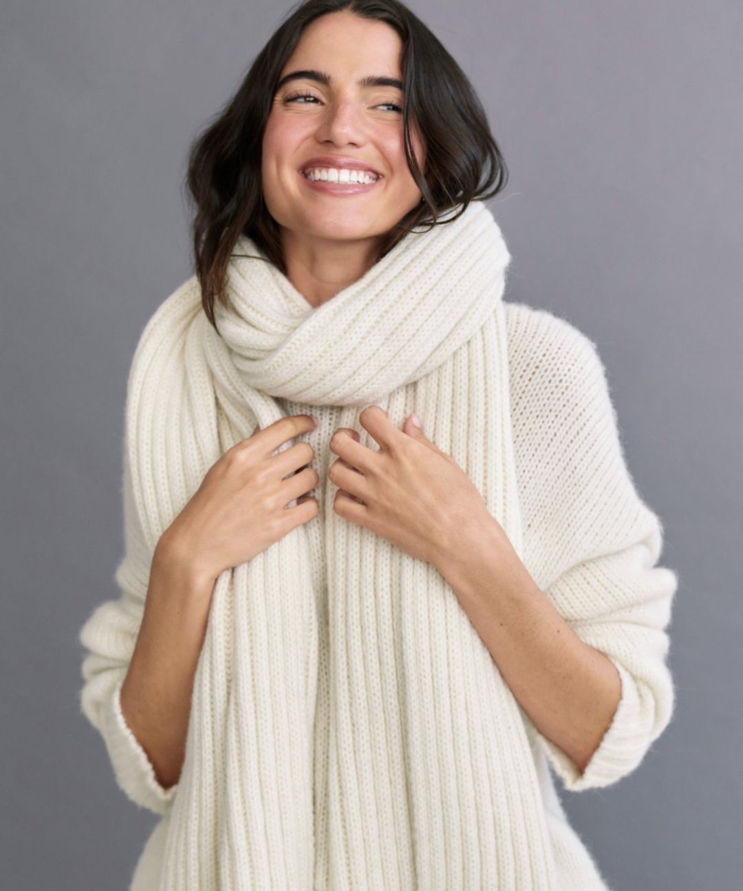 Ribbed Scarf