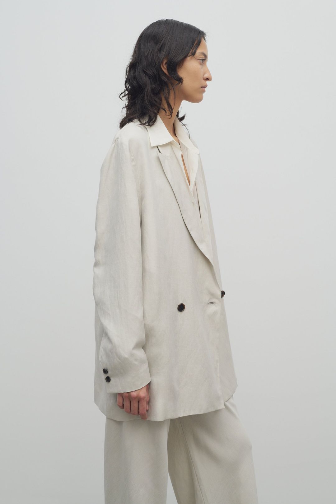 Nat Jacket in Silk and Linen #4