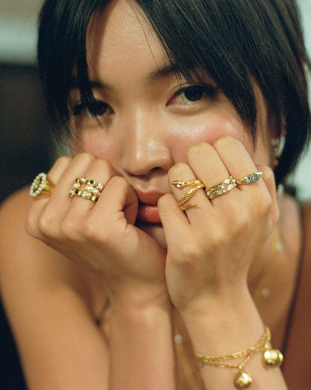 Harris Reed Coiled Serpent Ring | 18ct Gold Plated #2