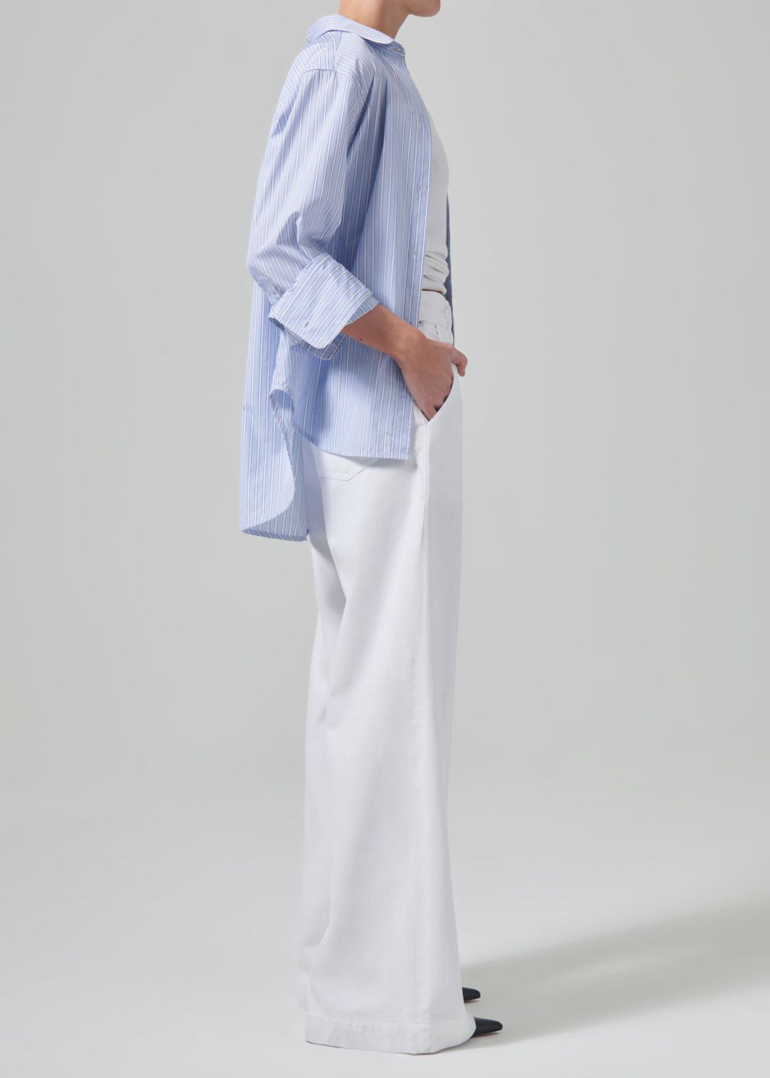 Beverly trouser in Seashell #3