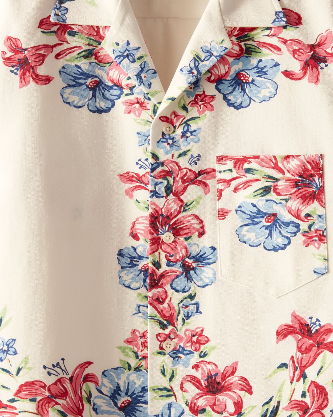 Berry Hibiscus Shirt - XL/XXL