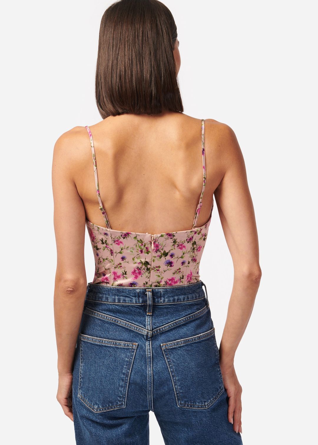 Tamara Corset Bodysuit Spring Geranium #4