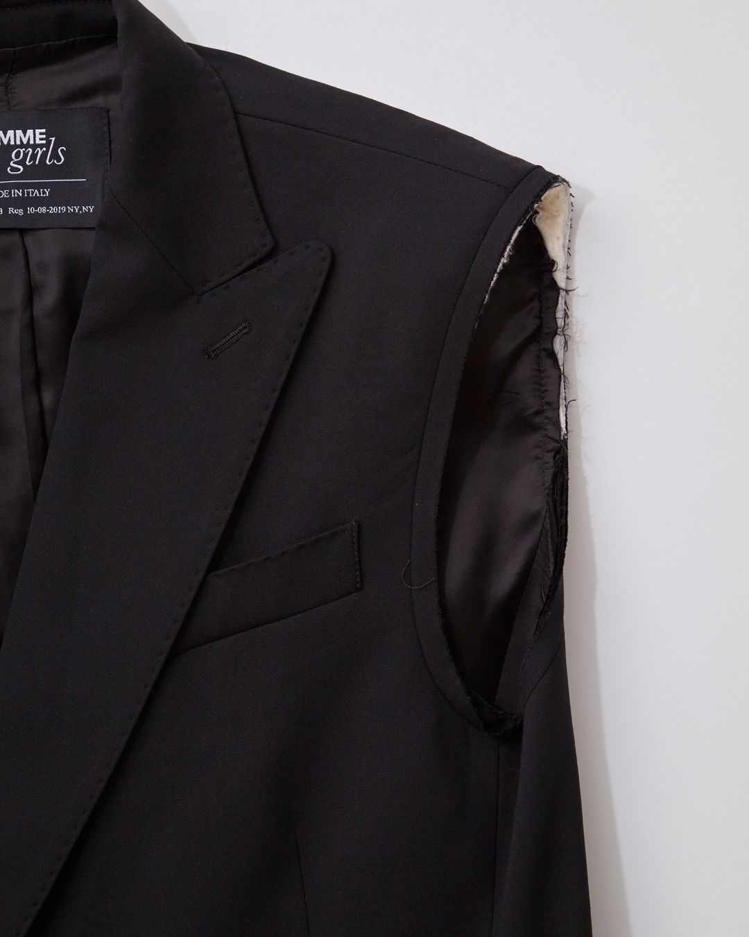 Cut Blazer Vest #3
