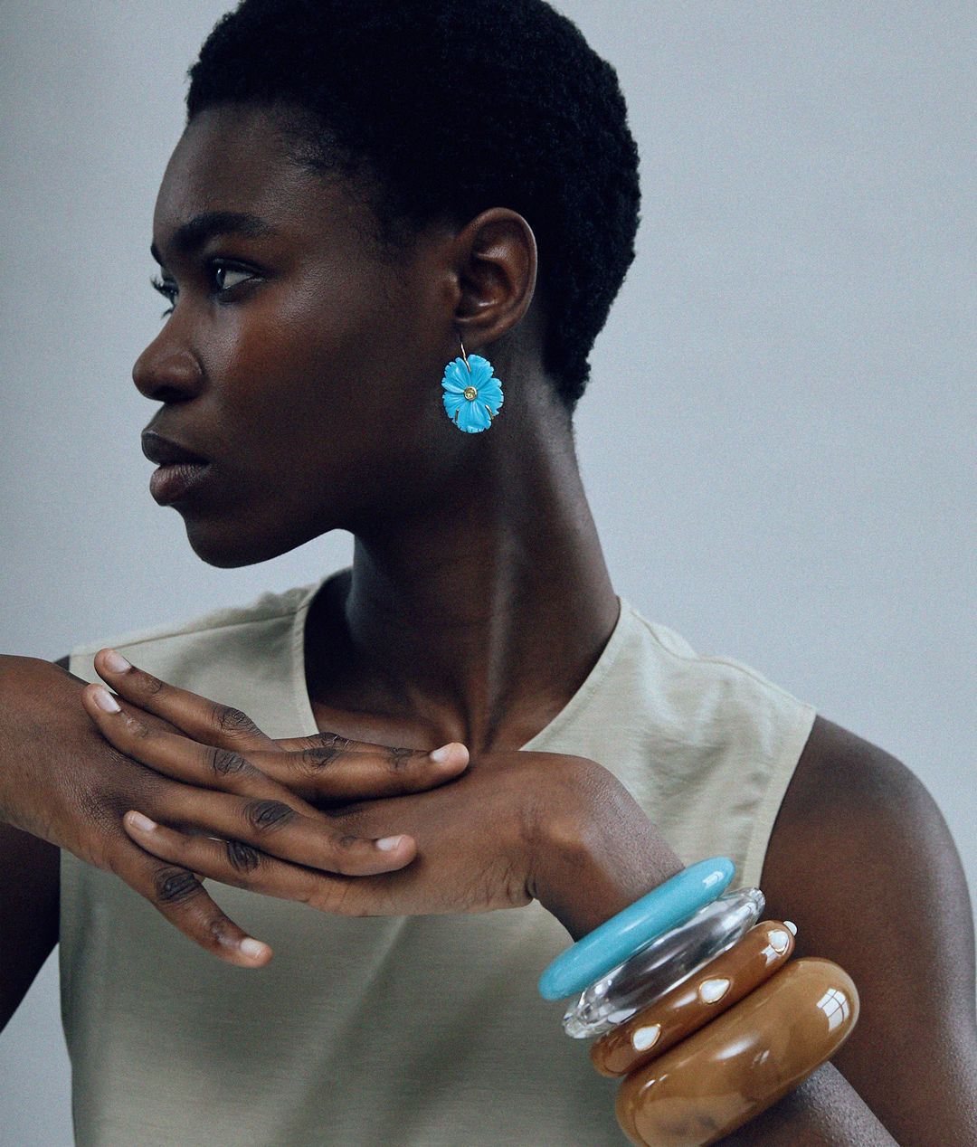 Ridge Cuff in Clear #4