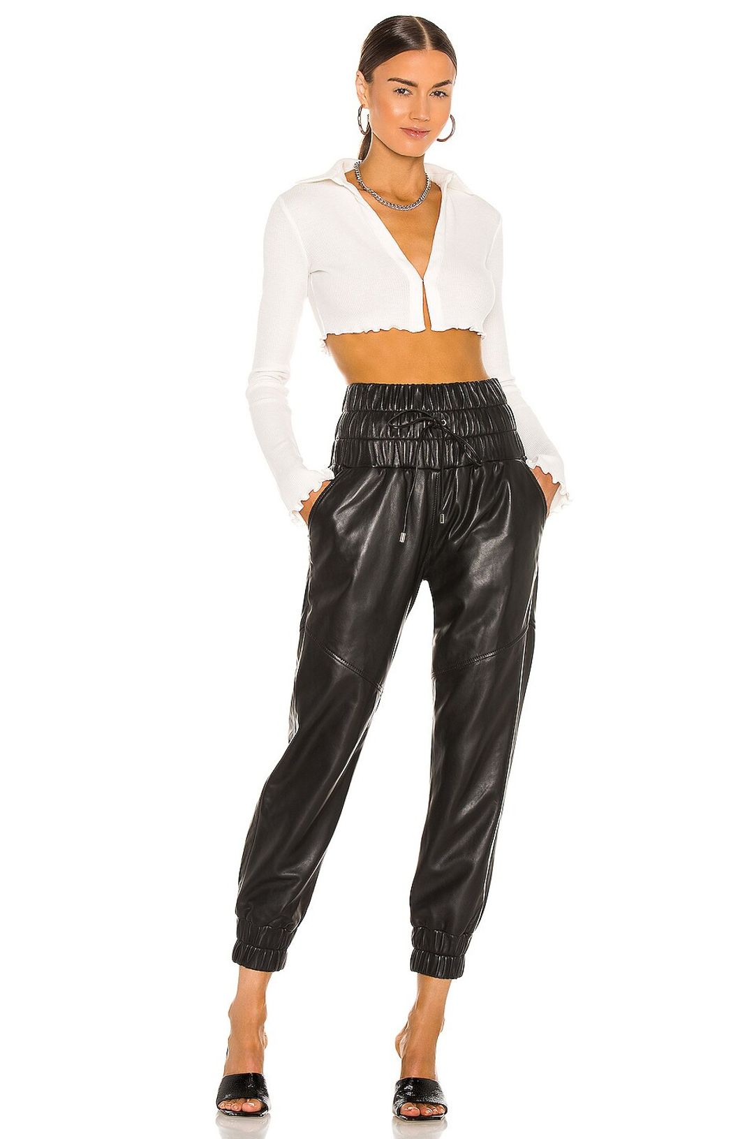 Cropped Thermal Top #6