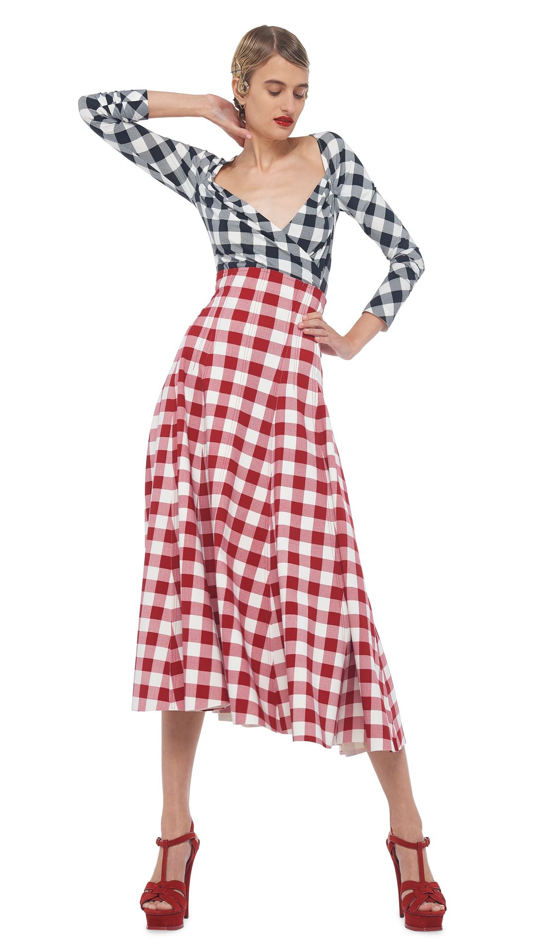 SWEETHEART SIDE DRAPE TOP #4