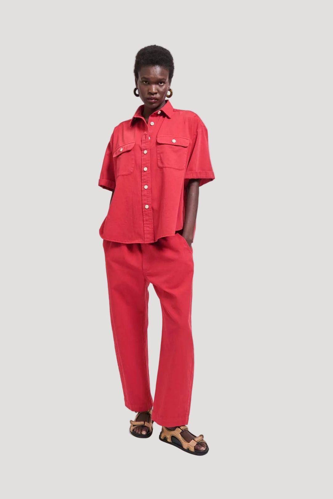 The Scout Shirt in Red #9