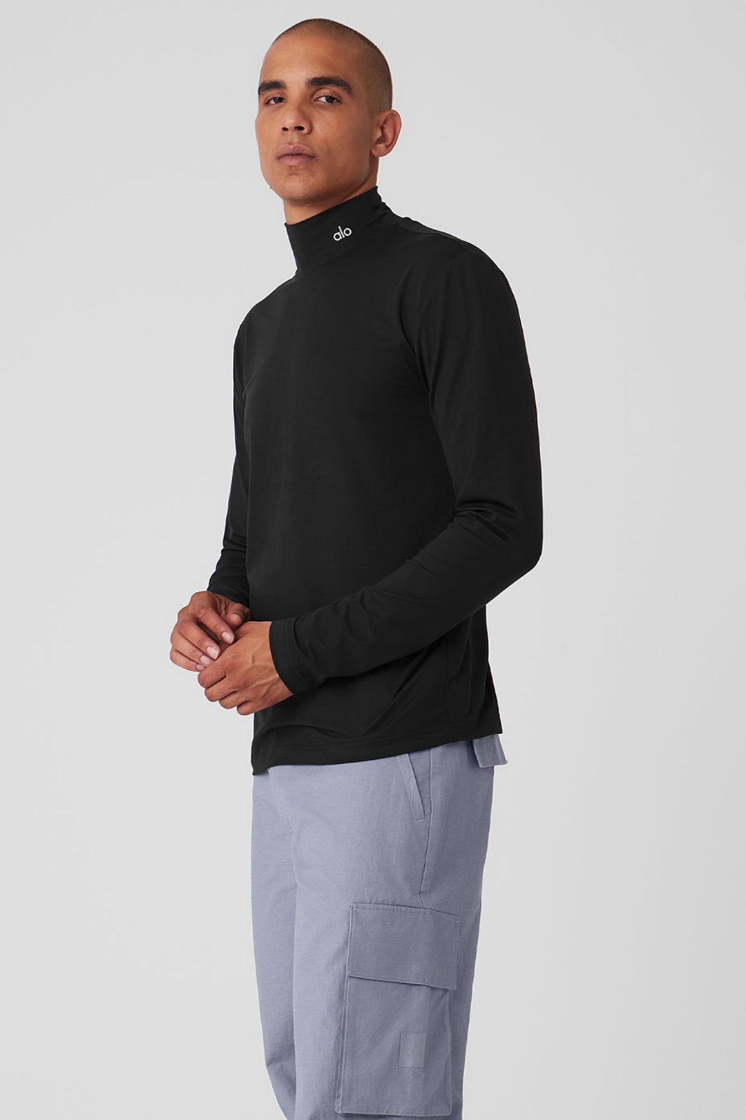 Conquer Reform Mock Neck Long Sleeve - Black #3