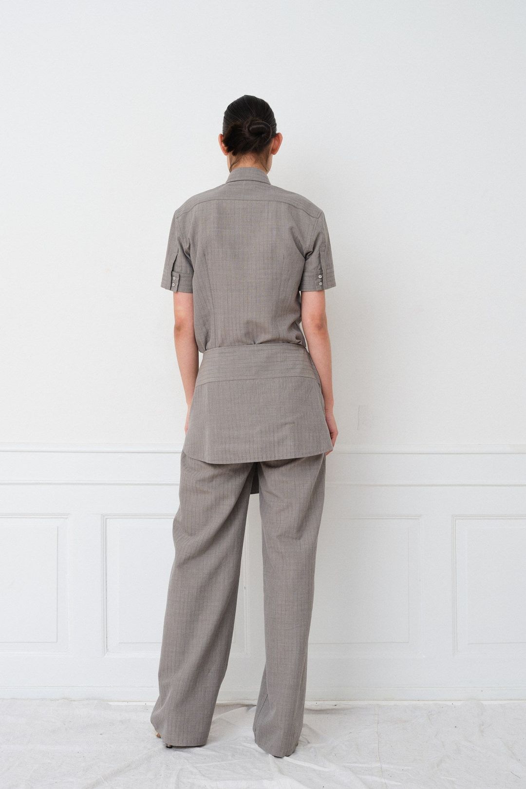 Betty Pants — Grey Stripe